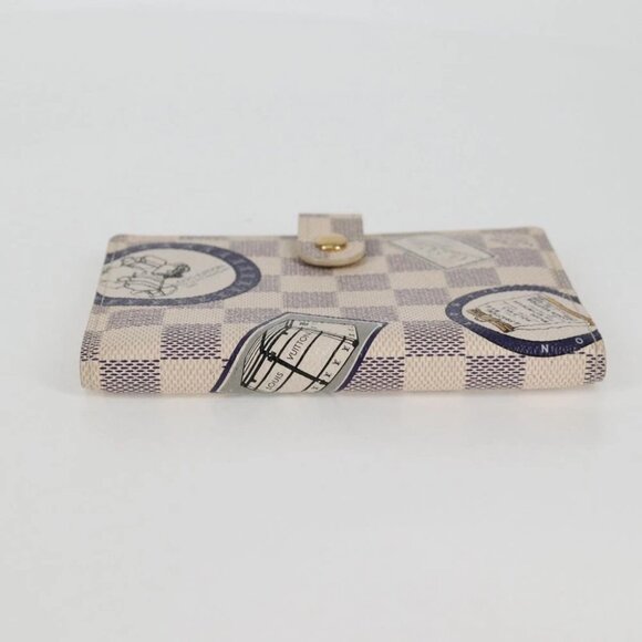 LOUIS VUITTON Damier Azur patch Agenda PM Day Planner Cover - Picture 6 of 16